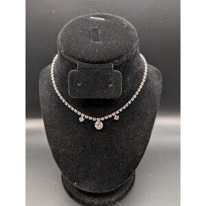 Elegant Rhinestone Choker Necklace